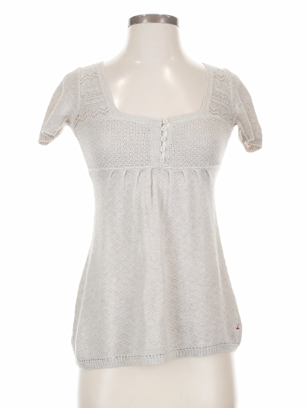 Vintage Y2K Hollister 2000s Knit Babydoll Top
